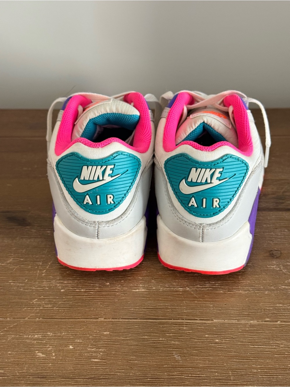 Nike Air Max 90 Retro colourful Women’s Sneakers Size 8.5 - Picture 3 of 6
